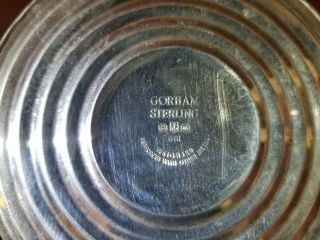 2 Vintage GORHAM Weighted Sterling Silver Candlesticks 661 4