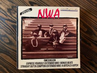 N.  W.  A.  - Express Yourself 12” Dr.  Dre Eazy - E Ruthless