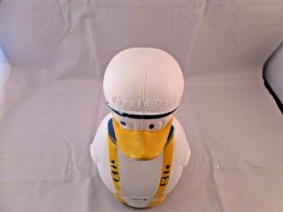 1966 Vintage Donald Duck Astronaut Disney Nabisco Puppet Wheat Puffs Cereal Bank 5