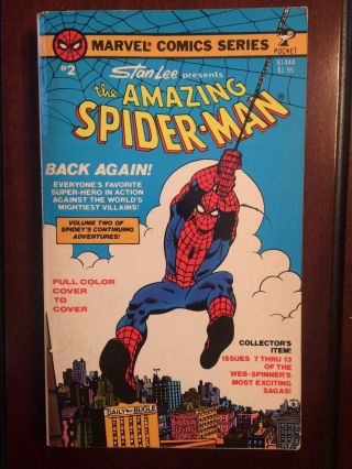 Marvel Comics Series Stan Lee Presents The Spider - Man Pocket Book