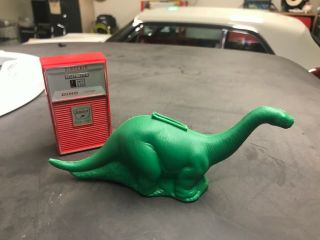 Sinclair Gas Pump Radio And Plastic Dino