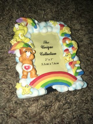 Vintage Rare Care Bears Kids Children’s Collectable Picture Frame - Carebears