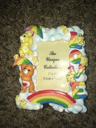 Vintage Rare Care Bears Kids Children’s Collectable Picture Frame - Carebears 3