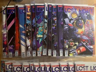 Transformers Idw Comics - Transformers Lost Light 1 - 25 (missing 13)