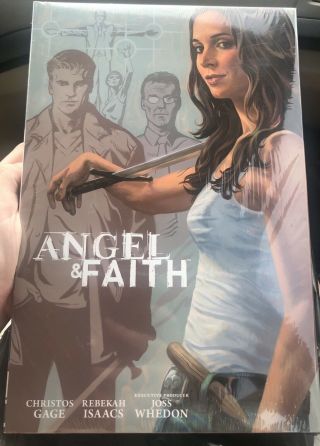 Angel & Faith Season 9 Volume 3 Library Edition Buffy The Vampire Slayer Book