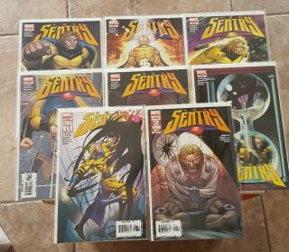The Sentry Complete Set 1 - 8 Nm,  The Fantastic Four The Hulk Marvel 2005