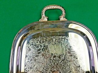 Large Vintage W.  S.  Blackinton 482 Silver Plate Footed 23 1/2 
