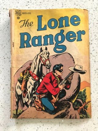The Lone Ranger 2 1948 Golden Age Dell Comics