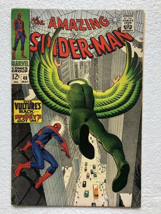 The Spider - Man 48 (may 1967,  Marvel)