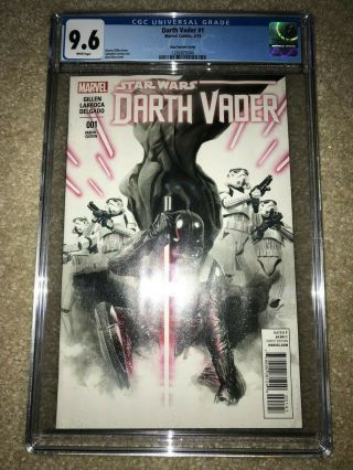 Marvel Comics Star Wars Darth Vader 1 Cgc 9.  6 Ross Variant Cover White Pages