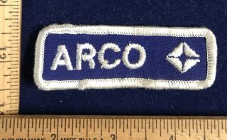 Vintage Arco Oil Gas Service Station Uniform Patch