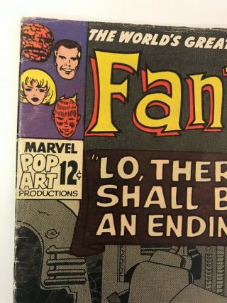 The Fantastic Four 43 Marvel Comics 1965 Jack Kirby VG/FN 2