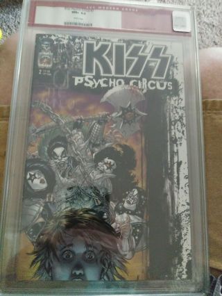 Kiss: Psycho Circus 2 Image Comics 9/97 Cgc Nm/mt 9.  8 White Pages Medina Art