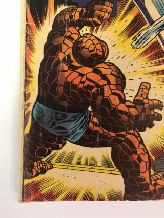 The Fantastic Four 55 Marvel Comics 1966 Jack Kirby VG,  Silver Surfer 4