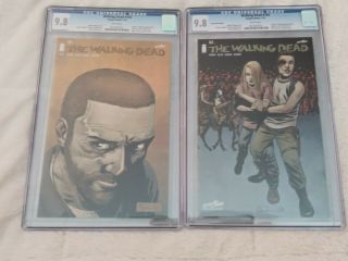 Walking Dead Comic 144 And 144 Variant Cgc 9.  8