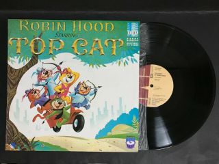 Hanna Barbera Top Cat Lp Record Robin Hood Starring Top Cat From 1965
