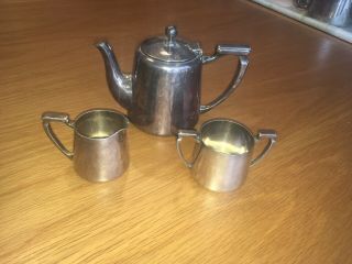 Quality Mappin & Webb 19th Century Silver Plated Tea Set