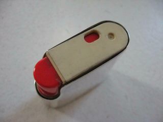 Unusual vintage 925 Silver Pill Box in the form of Lighter 4