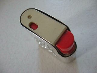 Unusual vintage 925 Silver Pill Box in the form of Lighter 7