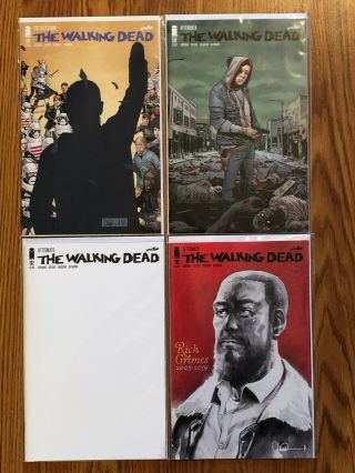The Walking Dead 191,  192 Regular,  192 Blank Cover,  192 Variant 1st Print Nm