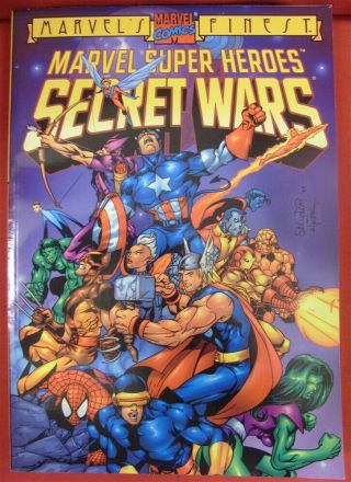 Marvel Heroes Secret Wars Tpb Comic 2nd Print 1 - 12 Shooter 8 Layton 1999