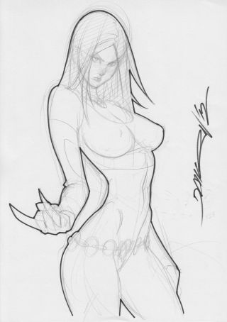 X - 23 By Daikon (8.  5 X 11.  5) - Comic Art