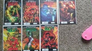 Savage She - Hulks: Fall Of The Hulks 1,  2 & 3,  Red Hulk 1 - 4,  Others