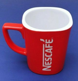 Vintage Nescafe Red Coffee Cup/mug 12 Oz