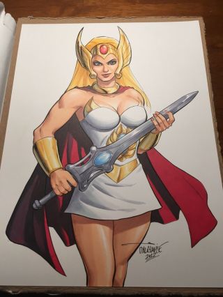 Sexy She - Ra He - Man Masters Of The Universe Art By Scott Dalrymple