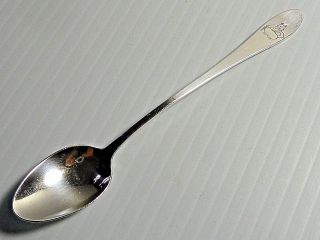 Gorham Sterling Silver Baby Feeding Spoon W/ Critter Character On Handle End