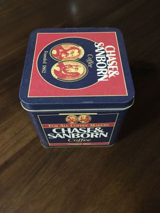 Chase And Sanborn Coffee Tin