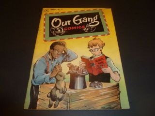 Our Gang Little Rascals No.  21 10c Dell Gold Age Comic 1945 Tom & Jerry