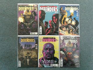 The Defenders 1 - 6 Marvel Comics 2017 - 2018 Full Set Nm 9.  4