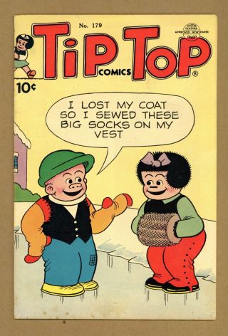 Tip Top Comics 179 1953 Vg,  4.  5