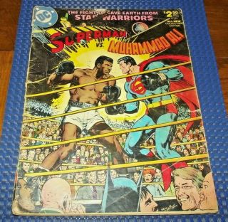 Vintage 1978 Dc Comics Superman Vs Muhammad Ali C - 56