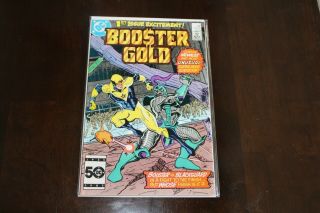 Booster Gold 1 1st Appearance Booster Gold & Skeets Dc 1986
