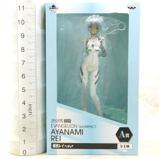 A4845 Japan Anime Figure Banpresto Evangelion 3rd Impact Ayanami Rei