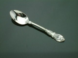 Sir Christopher By Wallace Sterling Silver Individual Demitasse Spoons