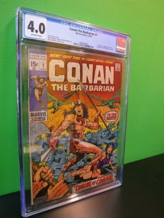 Conan The Barbarian 1 Cgc 4.  0 1st Appearance Of Conan