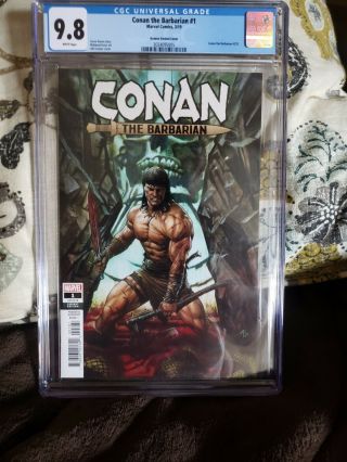 Conan The Barbarian 1 Cgc 9.  8 Granov Variant Cover