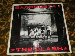 The Clash,  Sandinista Vinyl 3 Lp.  Uk 1st Press.  1980.  Insert.  Fsln1