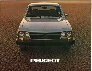 1979 Peugeot 504 Color Brochure
