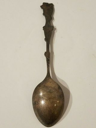 Lewis & Clark Exposition Portland Oregon Sterling Silver Spoon 1905 agriculture 4
