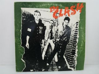 The Clash Self Titled 1977 Cbs Punk Rock Joe Strummer Epic Vinyl Record Lp