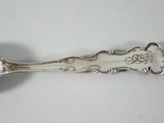 Wallace Sterling Silver Souvenir Spoon - Month Of April / Zodiac Sign - 5 7/8 