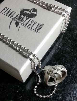 Final Fantasy Viii Rinoa Necklace & Squall Griever Ring | Ff8 Dissidia Cosplay