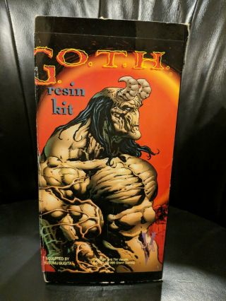 Verotik Comics G.  O.  T.  H.  Resin Statue W Box 1996 Unbuilt - Danzig Misfits Samhain