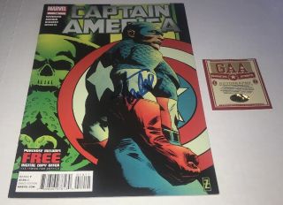 Captain America 14 Signed By Stan Lee Gaa 25278 Certified