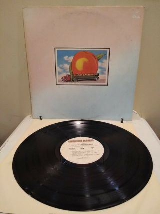 Allman Brothers Eat A Peach 1972 2 Lp Vinyl V,  & Insert 2cp 0102