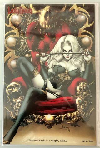 Lady Death Scorched Earth Limited Edition Anacleto Naughty Variant Cover Nm